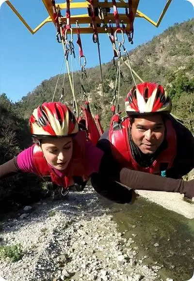 Dia Mirza on Asia's Longest Flying Fox