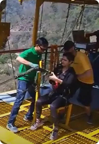 Fatima Sana Shaikh India’s highest Giant Swing