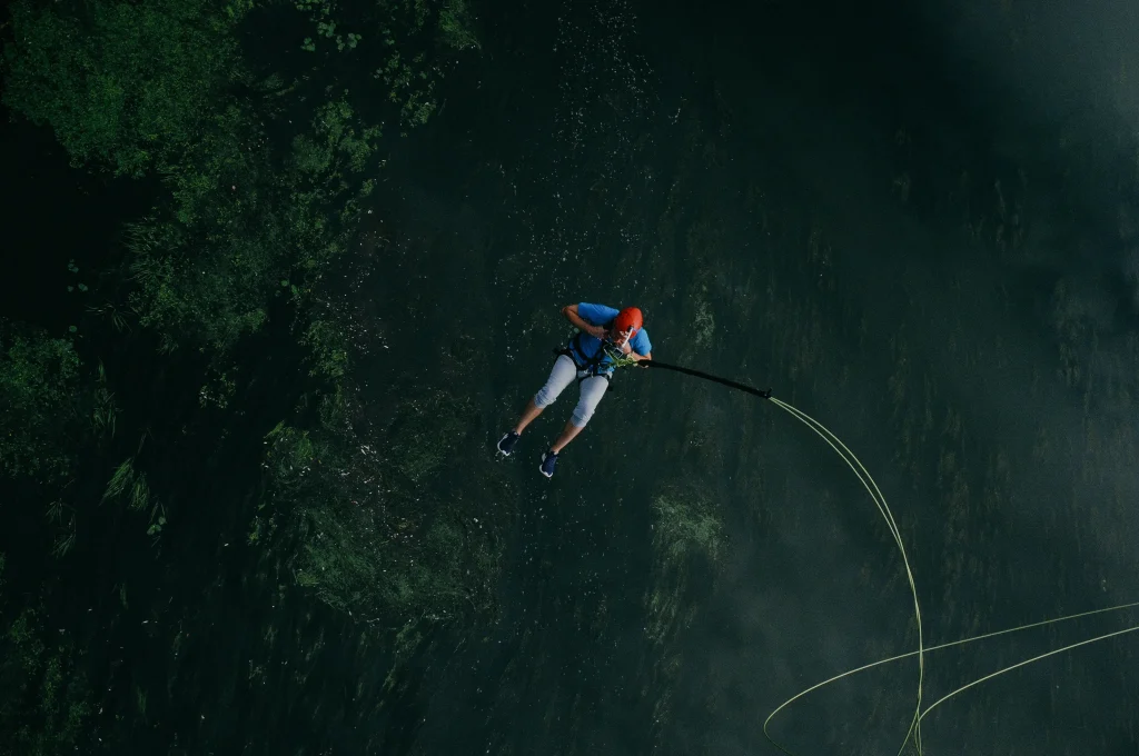 Rishikesh bungee jumping